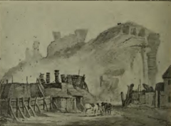 Page204-Lime Kilns on the site of Wellington Square and Castle circa 1815-Hastings of Bygone Days and the Present